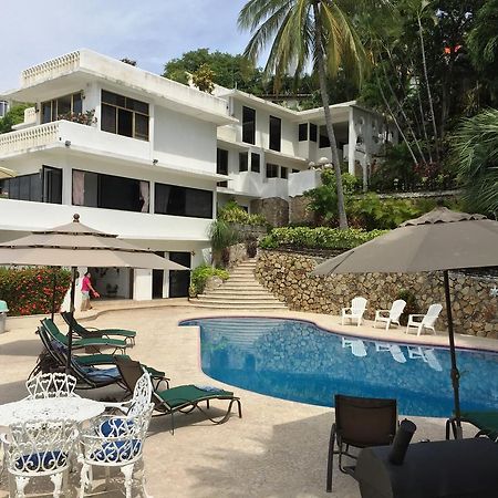 Villa Palmitas Acogedor Departamento Nivel Piscina Gigante Jardines Acapulco Exteriér fotografie