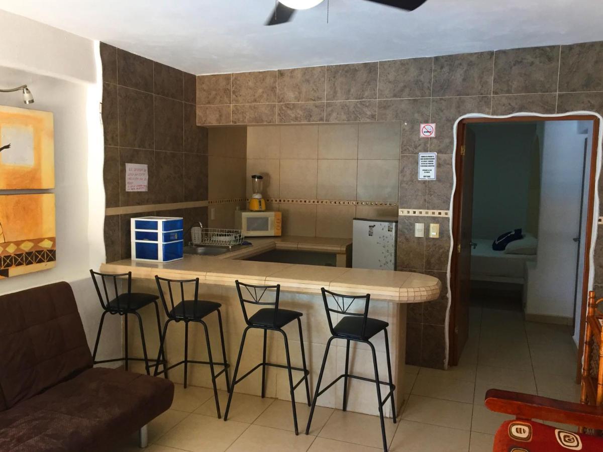 Villa Palmitas Acogedor Departamento Nivel Piscina Gigante Jardines Acapulco Exteriér fotografie