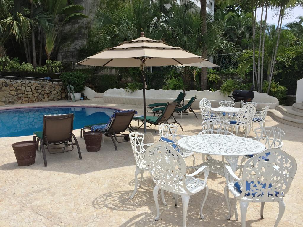 Villa Palmitas Acogedor Departamento Nivel Piscina Gigante Jardines Acapulco Exteriér fotografie