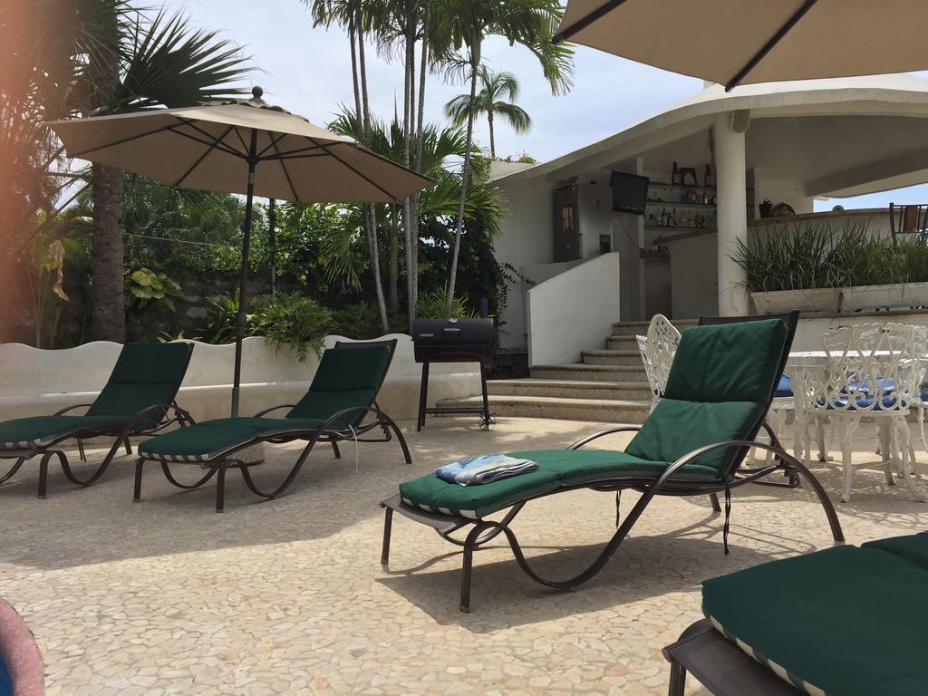 Villa Palmitas Acogedor Departamento Nivel Piscina Gigante Jardines Acapulco Exteriér fotografie